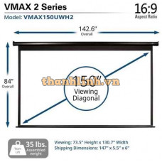 Màn chiếu điện 150-inch Elite Screens VMAX150UWH2